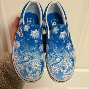 Blue vans Snowflake arctic Kids Shoes size 1